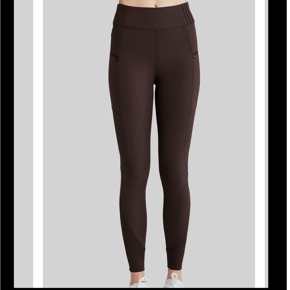 MoRosie Pintucks Pull On with Crystals - Brown, Fullgrip